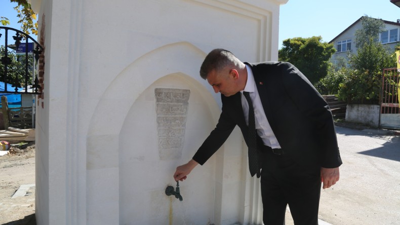 Gölcük’te bir tarihi çeşme kitabesi daha günyüzüne çıktı!
