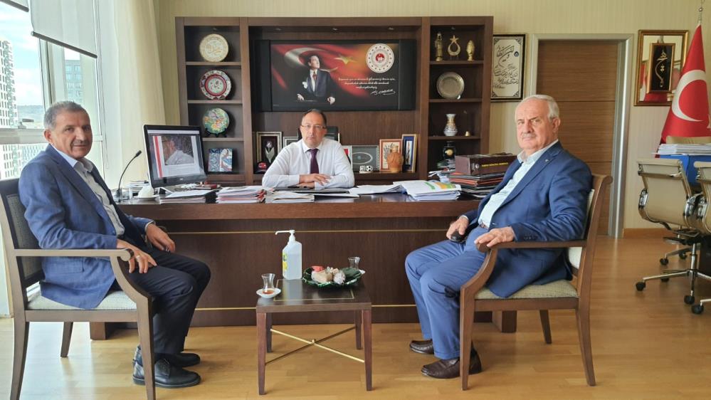 Başkan Aygün’den Ankara’da kentsel dönüşüm temasları