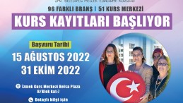 İZMEK’te yeni dönem kayıtları tüm hızıyla sürüyor