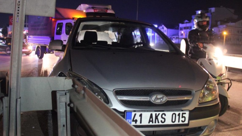 Kartepe’de kaza; yaralı var