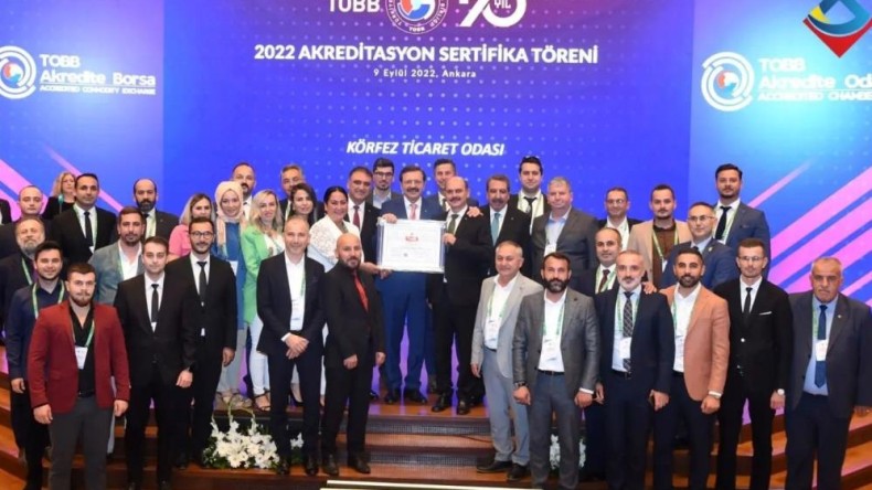 KTO, A Sınıfı Oda Akreditasyon Sertifikası aldı