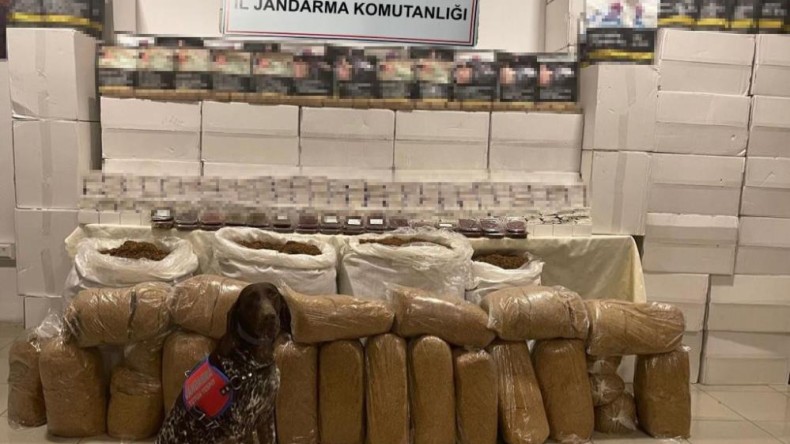 Kocaeli’de 2 milyon 30 bin makaron ele geçirildi!