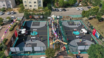 Çayırova’da sokak basketbolu turnuvası