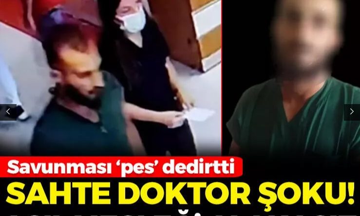 Hastanede sahte doktor şoku! Asıl mesleği alakasız! İşte savunması