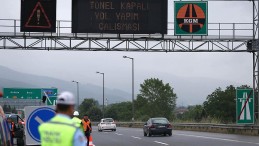 Sürücüler dikkat! TEM Otoyolunun bu bölümü kapalı!