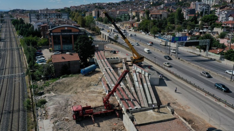 Tramvay Hattı için yan yollar asfaltlandı!