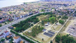 Derince Sağlıklı Yaşam Parkı havadan görüntülendi