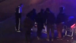 Alkollü motokurye yoğun bakıma alındı!