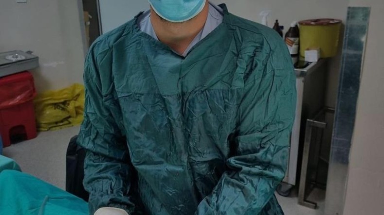 Yumurtalık kanserine yakalanan hastadan 17 santimetrelik tümör çıkarıldı