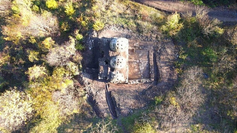 Yukarı Ulaşlı’daki tarihi Osmanlı Hamam’da restorasyon başladı