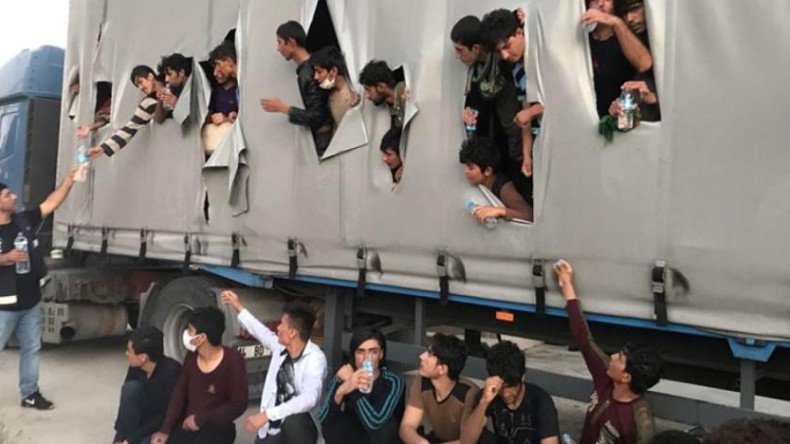 Kocaeli’de kaçak göçmen operasyonu!