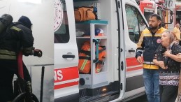 Yangın odunluktan daireye sıçradı; 1 kişi hastaneye kaldırıldı