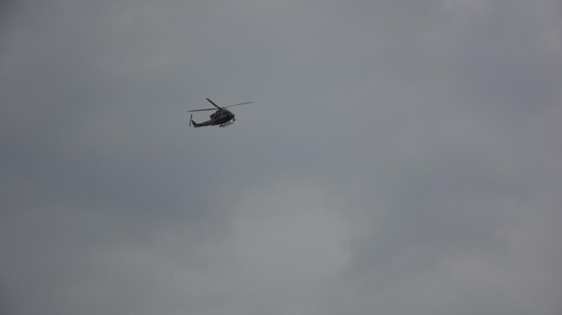 Kaybolan vatandaşı arama çalışmaları Helikopter desteğiyle sürüyor