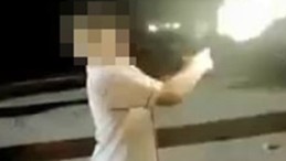 Dehşete düşüren görüntüler; Büyük tepki topladı