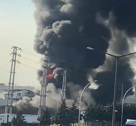 Petrol firmasında büyük yangın; işte son durum…