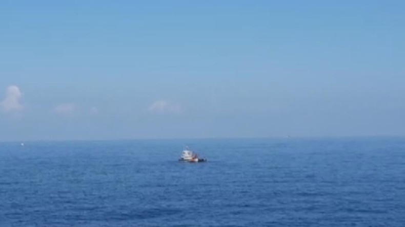 Kandıra’da alabora olan tekne bulundu