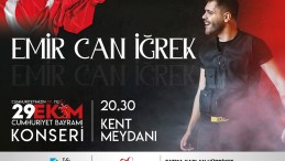 Emir Can İğrek 29 Ekim’de İzmit’te!