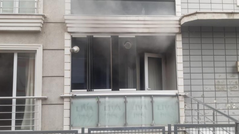 Aniden meydana gelen yangın korkuttu!