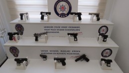 Kocaeli’de 154 tabanca ve 54 av tüfeği ele geçirildi