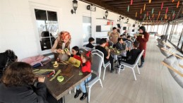 Çocuklar ara tatilde hem eğlendi hem öğrendi