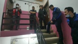 İhbara giden ekipler, dramla karşılaştı