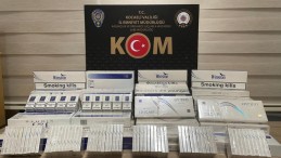 İzmit’te bin 30 bandrolsüz sigara ele geçirildi