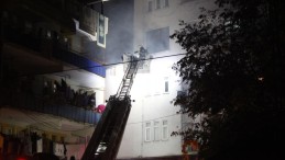 Baca yangını vatandaşları sokağa döktü