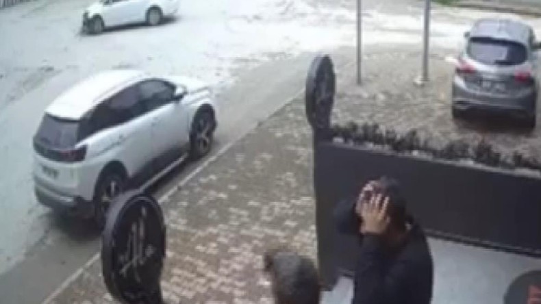 Kendi kazalarını böyle kaydettiler