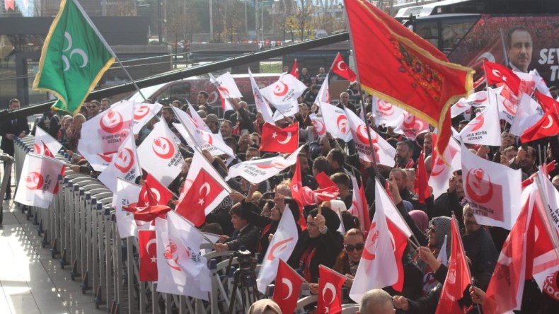 BBP Mitingi beklenen ilgiyi görmedi!