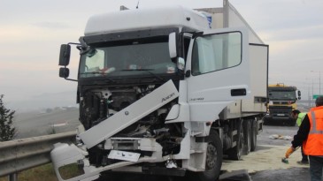 Kuzey Marmara Otoyolu’nda büyük kaza