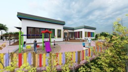 Bu kreş çok farklı; Tepeköy Çınar Çocuk Evi’nin temel atma töreni yapıldı