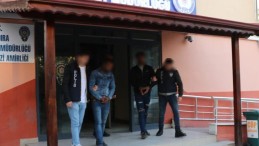 Evlerden av tüfeği ve odun kesme makineleri çalan şüpheliler yakalandı