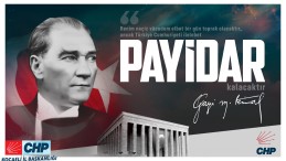 Başkan Yıldızlı: “Saat 9’u 5 geçe Ata’mızın huzurundayız”