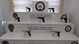 Kocaeli’nde 32 adet silah ele geçirildi