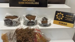 İzmit’te narkotik operasyon; 3 kilo 500 gram esrar ele geçirildi