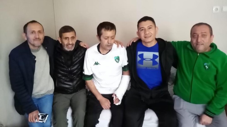 Taburcu oldu, Kocaelispor’dan moral geldi