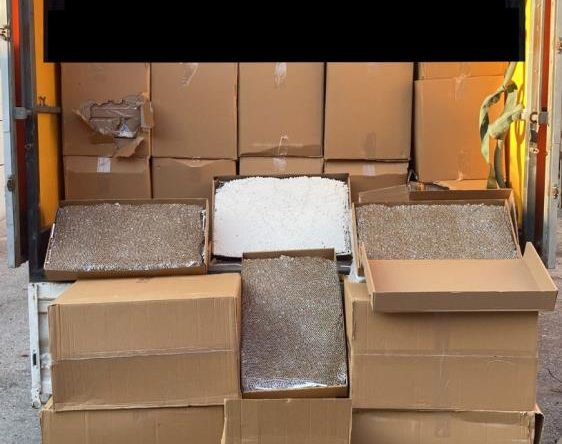 Durdurulan araçtan 2 milyon dolu makaron çıktı: Gözaltılar var