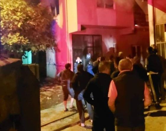 Yangın faciası; Büyük acı, 9 tabut yanyana