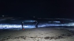 Denize giren 2 şahıstan biri kayboldu