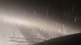 Kartepe’ye mevsimin ilk karı düştü