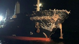 Boğazda gemi kazası