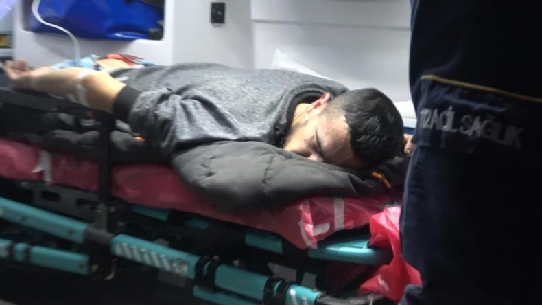 Hem darp edildi, hem silahla vuruldu