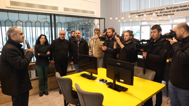 Çiftçi’den gazetecilerle proje gezisi