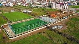 Kartepe Rahmiye Parkı şekilleniyor