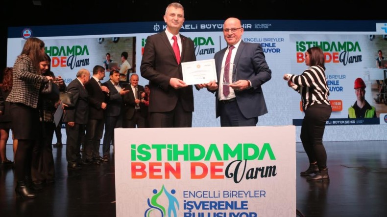 GÖLAŞ, en çok engelli birey istihdam eden 41 şirketten biri oldu