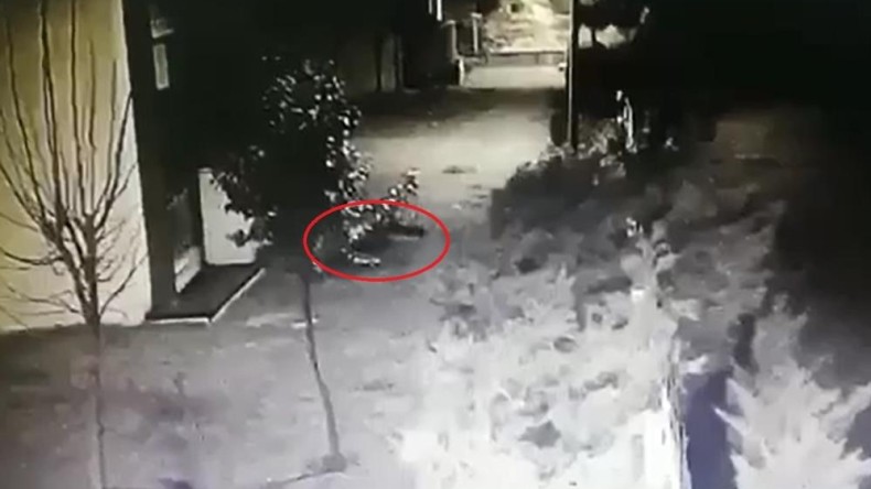 Sedefnur Çağlar’ın sır düşüşü kamerada