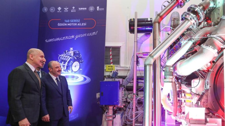 Türkiye’nin ilk yerli tasarım lokomotif motoru görücüye çıktı