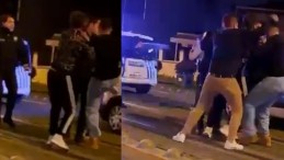 İzmit’te büyük kavga; Polis biber gazıyla müdahale etti