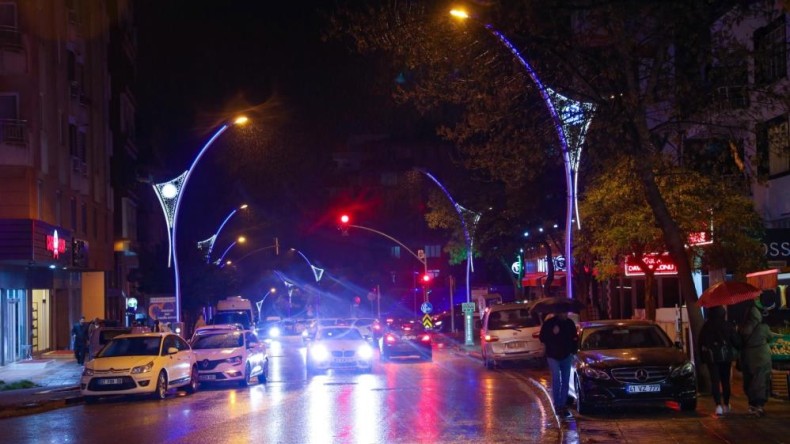 Gebze’nin 6 caddesi ışıl ışıl oldu