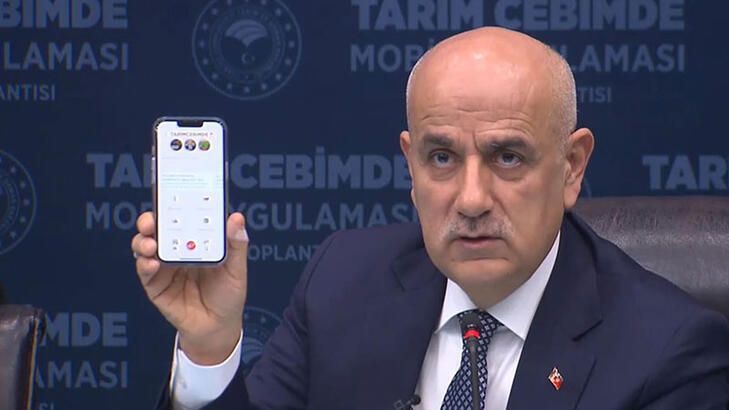Bakan Kirişci, ‘Tarım Cebimde’ uygulamasını tanıttı